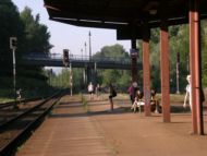 Nádraží Paskov - chybí jenom vlak.