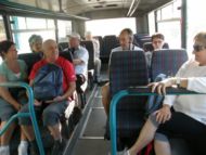 Nádraží FM - jedeme autobusem na Visalaje.