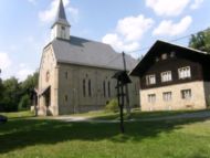 Kostel sv. Jindřicha Staré Hamry.